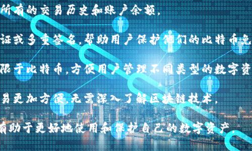比特币钱包的作用主要是用于存储、发送和接收比特币。它可以看作是存储比特币的一种工具，可以让用户管理他们的数字货币。具体来说，比特币钱包的功能和作用可以总结如下：

1. **存储比特币**：比特币钱包提供了一个私钥，用于生成用户的比特币地址，用户的比特币余额与该地址相关联。钱包可以是软件或硬件形式，用户可以选择最适合自己需求的类型。

2. **发送和接收比特币**：用户可以通过钱包轻松地发送和接收比特币。发送比特币需要输入收款人的地址和发送的金额，而接收比特币则只需要提供自己的比特币地址给对方。

3. **管理交易**：比特币钱包通常提供交易记录，帮助用户查看他们所有的交易历史和账户余额。

4. **增强安全性**：许多比特币钱包提供额外的安全功能，如双重认证或多重签名，帮助用户保护他们的比特币免受黑客攻击和丢失。

5. **支持不同类型的加密货币**：一些钱包支持多种加密货币，不仅限于比特币，方便用户管理不同类型的数字资产。

6. **方便交易**：大多数比特币钱包都配有用户友好的界面，使得交易更加方便，无需深入了解区块链技术。

总之，比特币钱包是用户管理和交易比特币的重要工具，了解其作用有助于更好地使用和保护自己的数字资产。